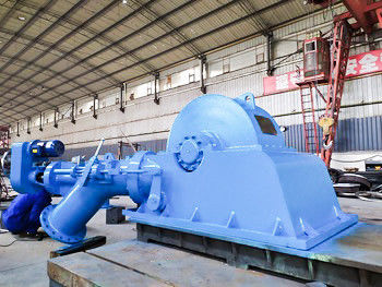 Turbina dell'acqua di alta efficienza 100kw Turgo per le applicazioni cape medie