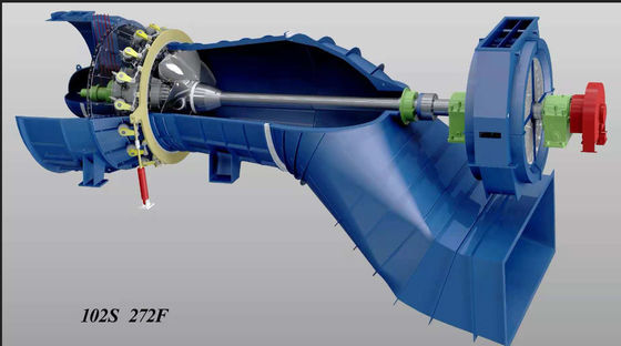 ruota idraulica del generatore a turbina 300kw del generatore magnetico tubolare di energia libera
