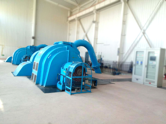 Popolare con turbina ad azionamento idraulico del generatore a turbina 5mw di Pelton dei clienti l'idro