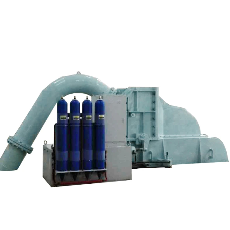 Generatore idroturbina per testa d'acqua 5m-500m con efficienza 90-96%
