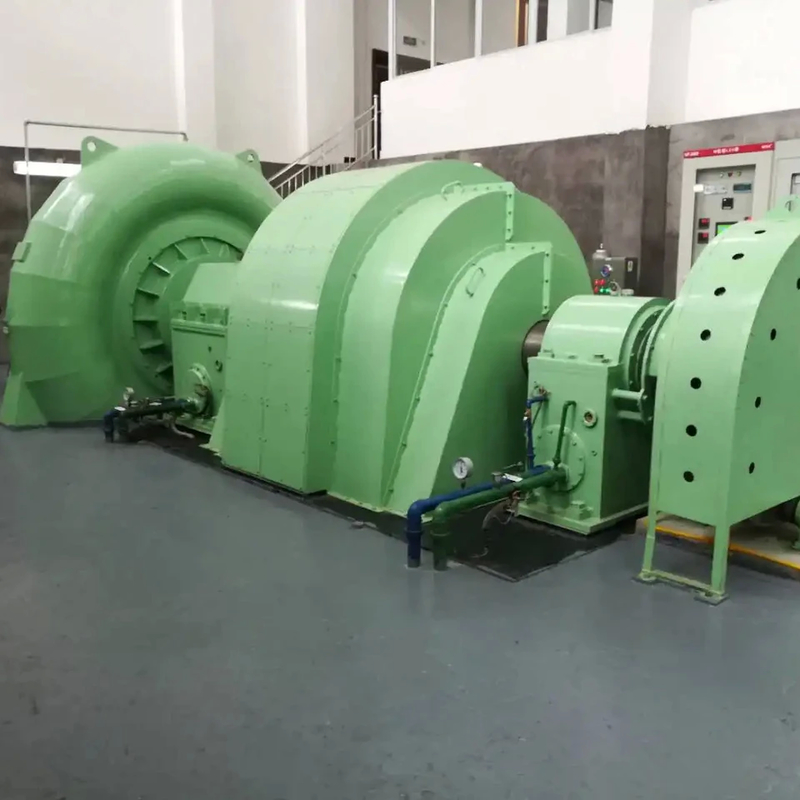 Generatore idroturbina a testa d'acqua da 5 a 500 m con acciaio e capacità 200 kW-20 MW