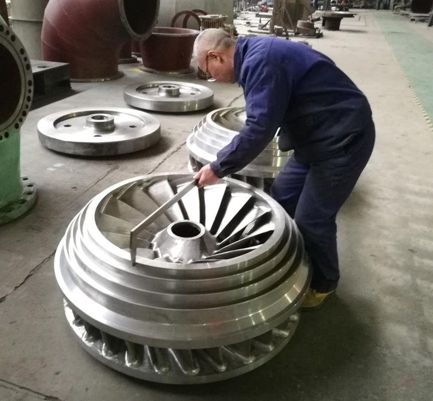Generatore automatico a turbina ad acqua 200kw-20mw Potenza di uscita