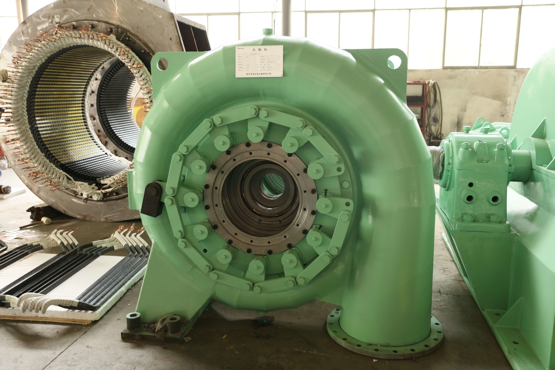 50 anni di vita Francis Turbina idroelettrica Alta durata per progetti su piccola scala Fabbrica vendita