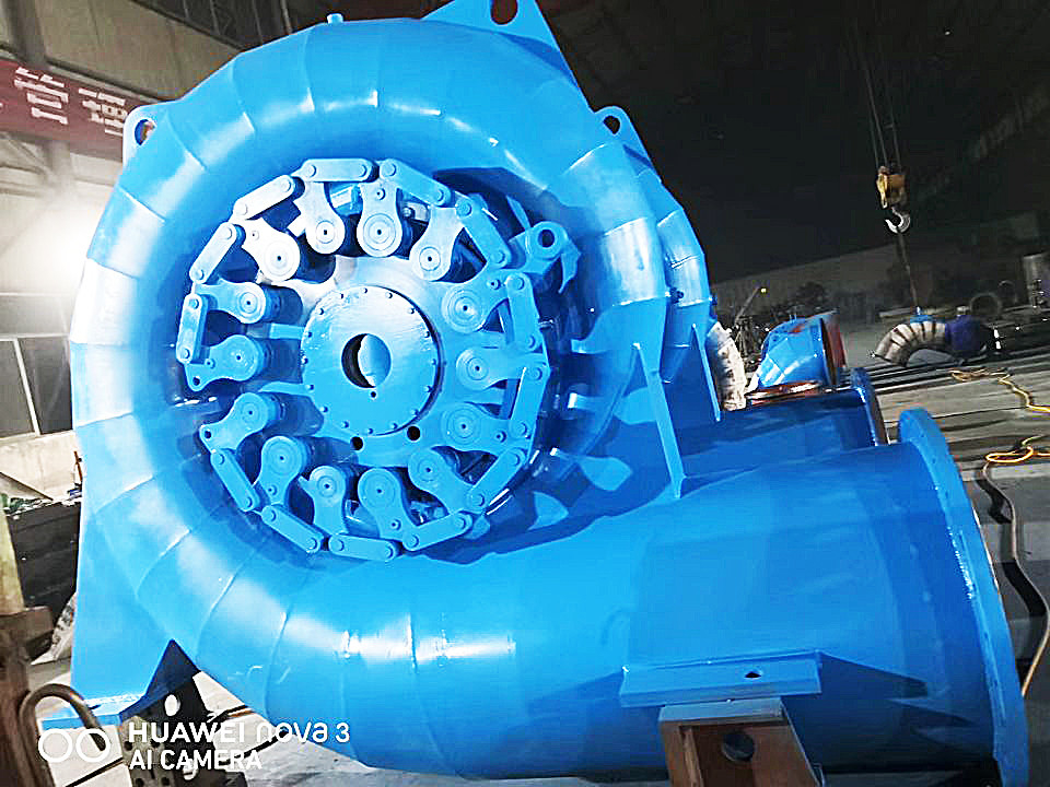 Generatore idroturbina in acciaio e acciaio inossidabile personalizzato 200kw-20mw 5m-500m Testa d'acqua