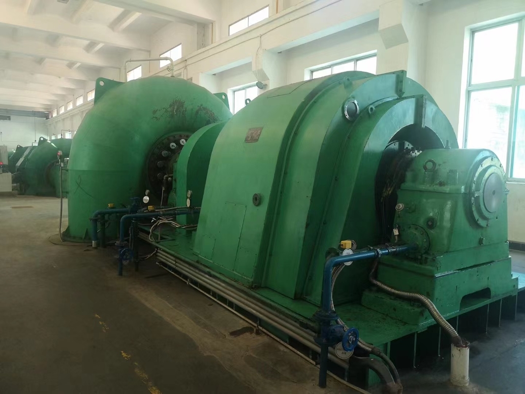 Generatore a turbina idrica verticale di potenza 200KW-20MW controllo automatico colore personalizzato