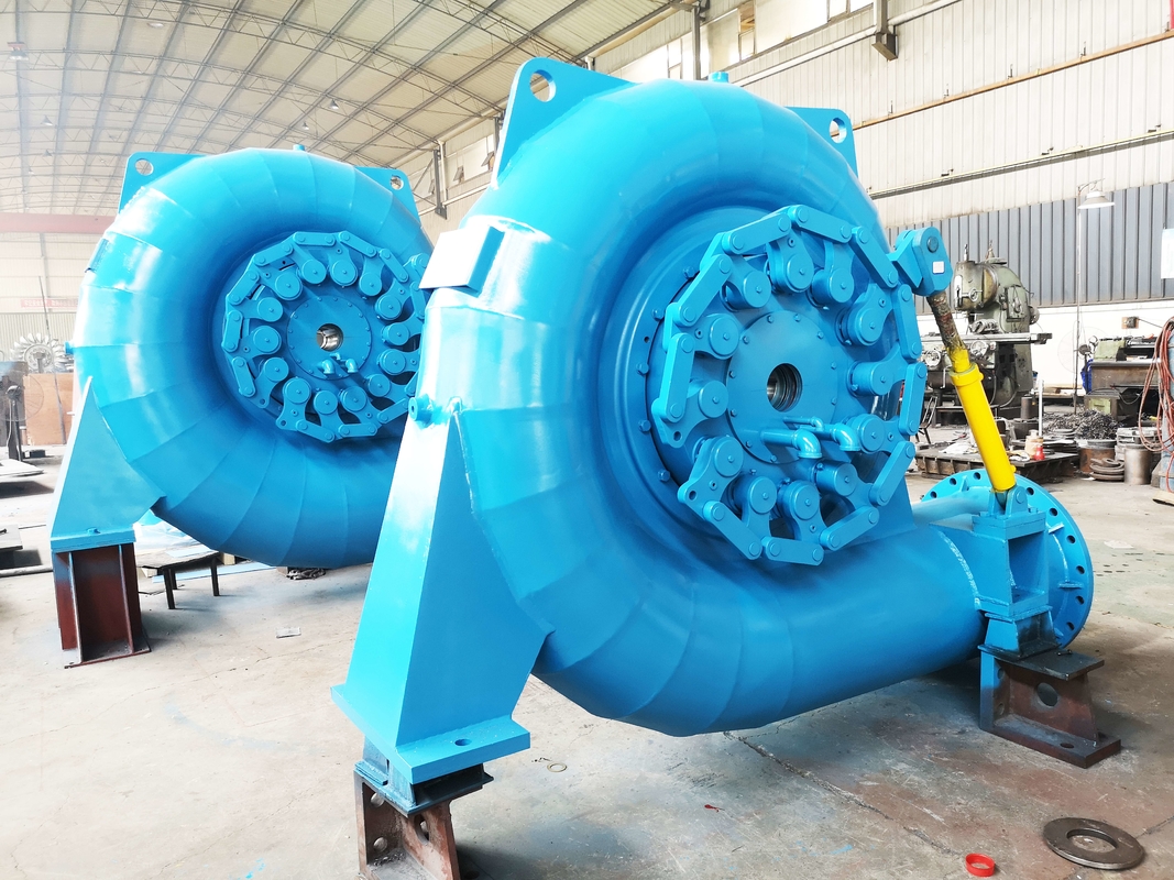 Durabilità Generatore idroturbina con modello personalizzato 5m-500m Testa d'acqua 50HZ/60HZ Frequenza