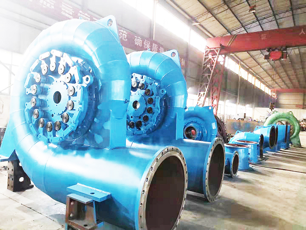 Francis Hydro Turbine Generator con efficienza 88-96% per frequenza 50HZ/60HZ nella generazione di energia idroelettrica