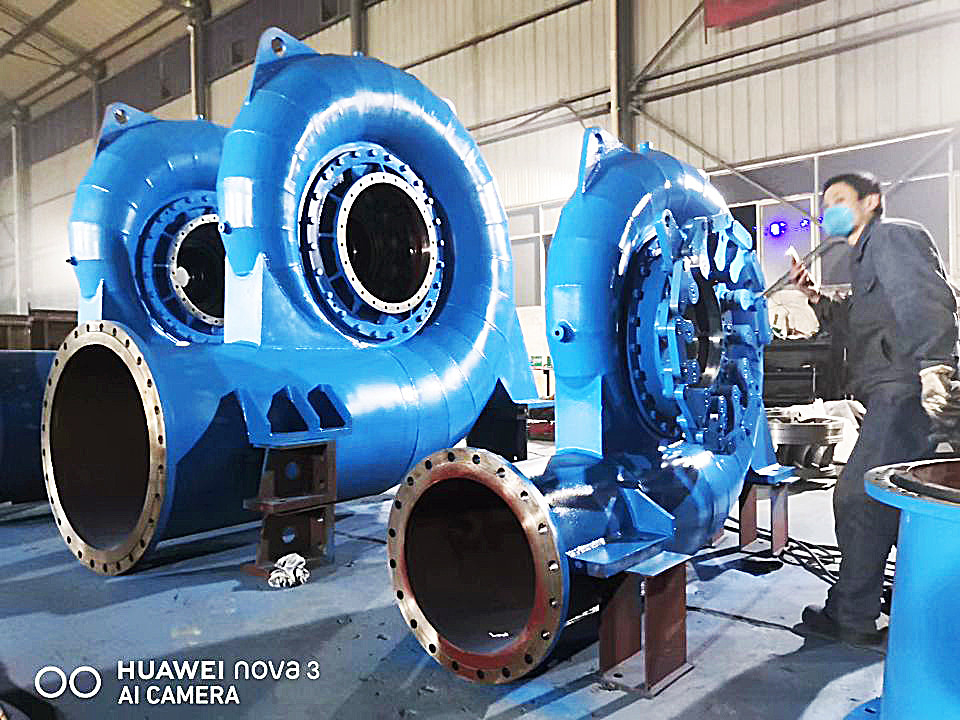 Generatore di turbina idrica senza spazzole al silicio 300-3000 giri al minuto Gamma di velocità 200kw-20mw Potenza