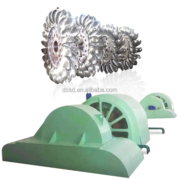 Potenza Verticale Turbina d'acqua Generatore senza spazzole 200kw-20mw 450-1000 RPM 220V-690V