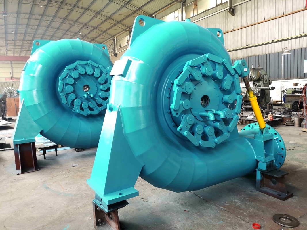 Generatore automatico/manuale a turbina idrica interno/esterno 220V-690V installazione verticale/orizzontale a colori personalizzati