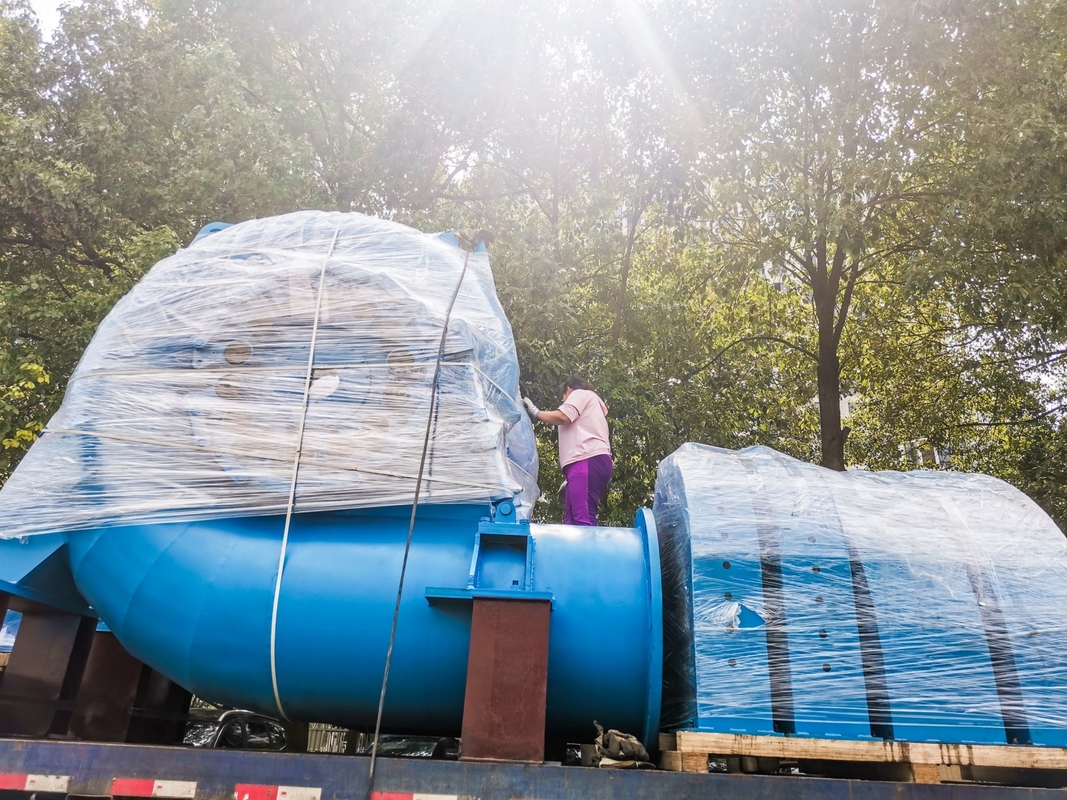 Generatore di turbine ad acqua senza spazzole verticale/orizzontale con velocità da 450 a 1000 giri/minuto e elevata efficienza