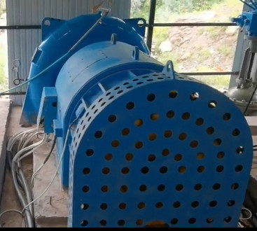 Efficienza Turbina ad acqua raffreddamento interno/esterno aria/acqua 220V-690V 200kw-20mw Potenza di uscita