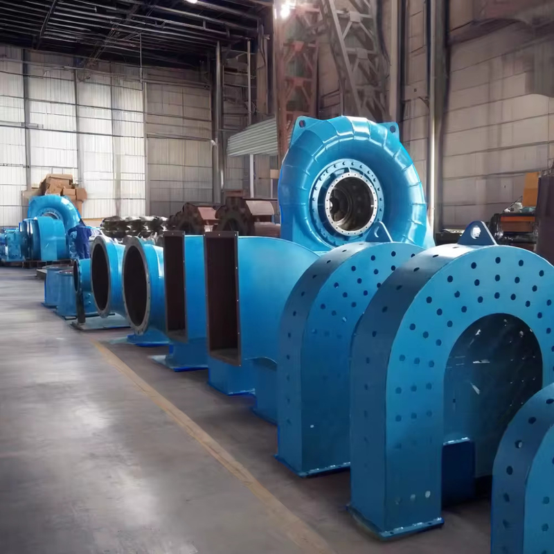 Generatore ad idroturbina a frequenza di 50 Hz con efficienza 88-96% e alta capacità di 300kw-20mw