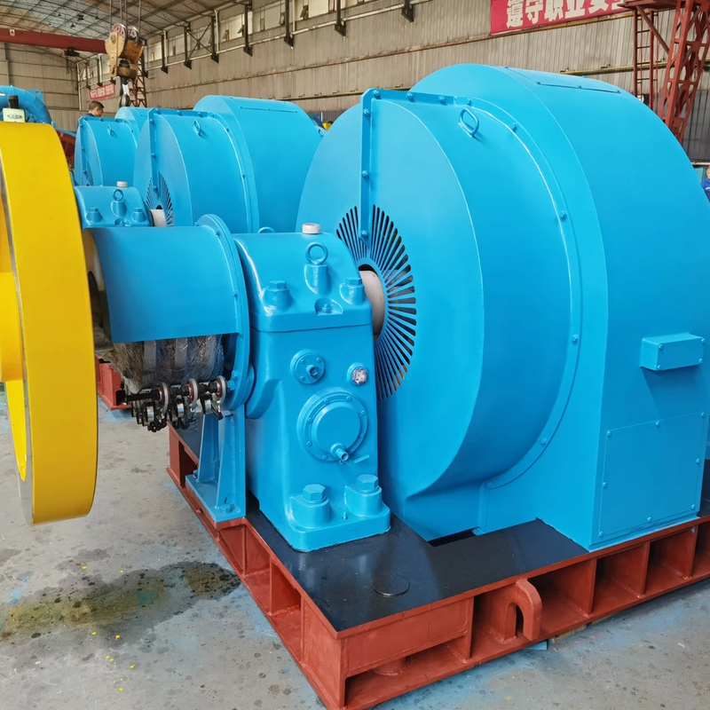 Generatore idroturbina Kaplan in acciaio inossidabile 100-20MW 0,8-0,9 fattore di potenza colore personalizzato