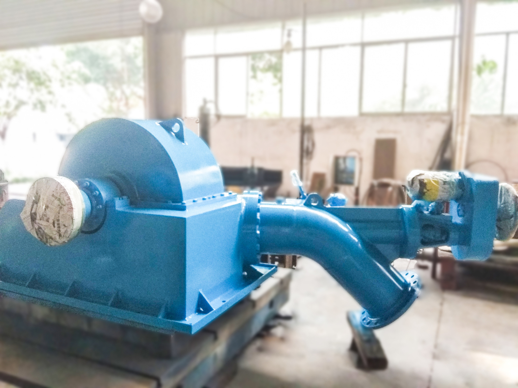 Generatore di turbine a ruota Pelton in acciaio inossidabile 6-10kV Voltaggio nominale 500-3000r/min Velocità