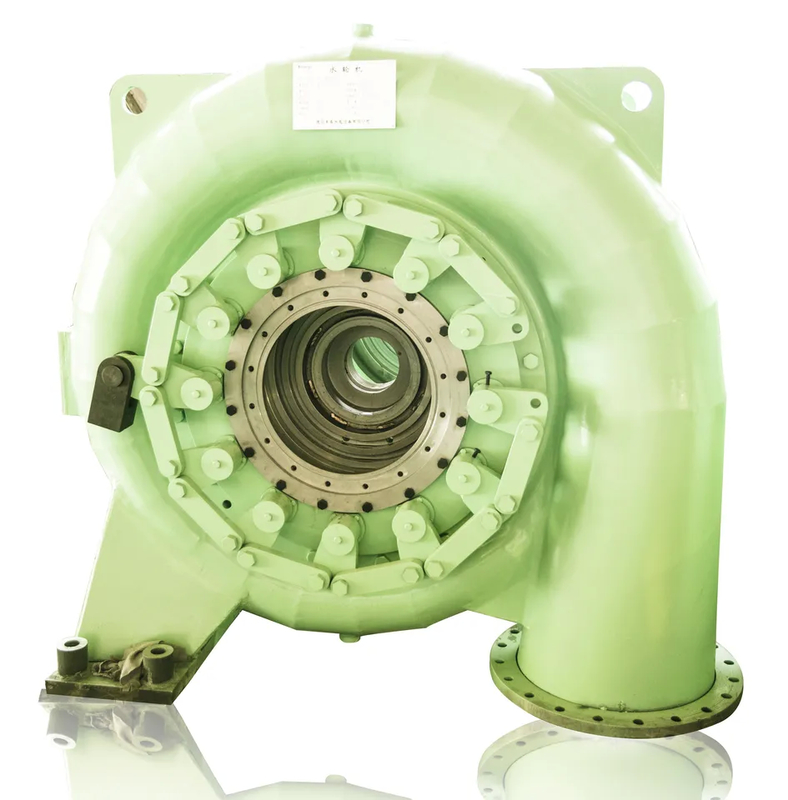 Potenza Verticale Francis Turbine Generator 20m-300M Testa d'acqua nominale 300KW-20MW Controllo automatico
