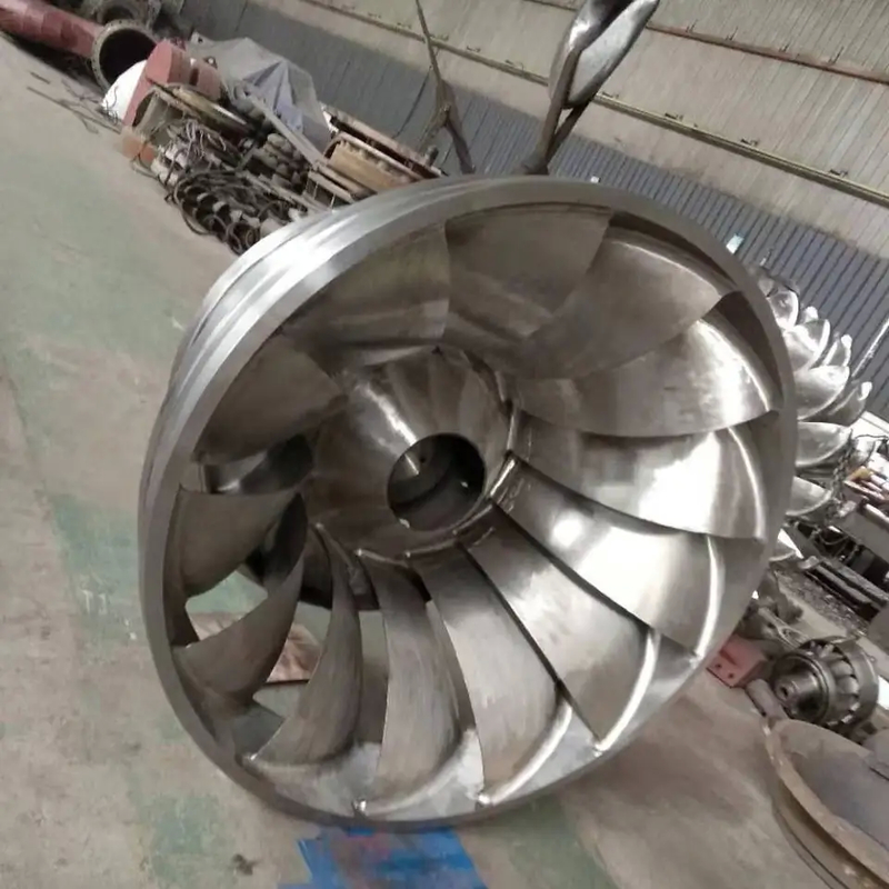 Verticale o orizzontale velocità nominale 450-1000RPM Francis generatore di turbine con corridoio in acciaio inossidabile