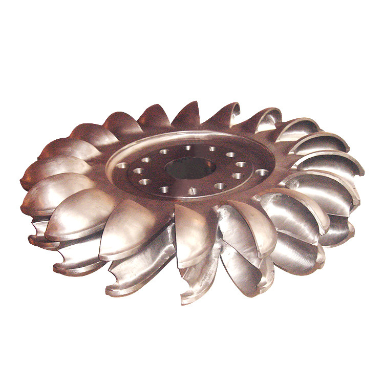 Potenza di uscita Generatore di turbine Pelton Disegno leggero senza spazzole/Tiristor eccitazione Isolamento di classe F