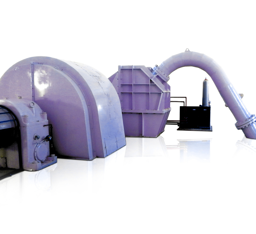 100-1000A raffreddamento aria/olio generatore di turbine Pelton in acciaio inossidabile con microgovernatore