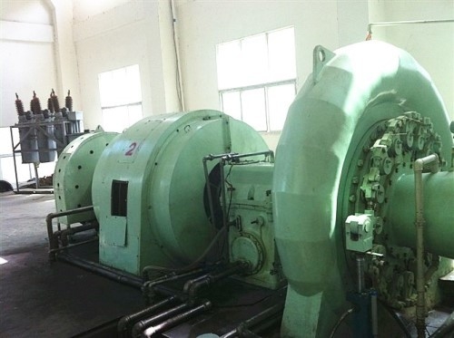 Turbina ad acqua personalizzabile Francis Generator Unit con controllo automatico per ambiente interno/esterno