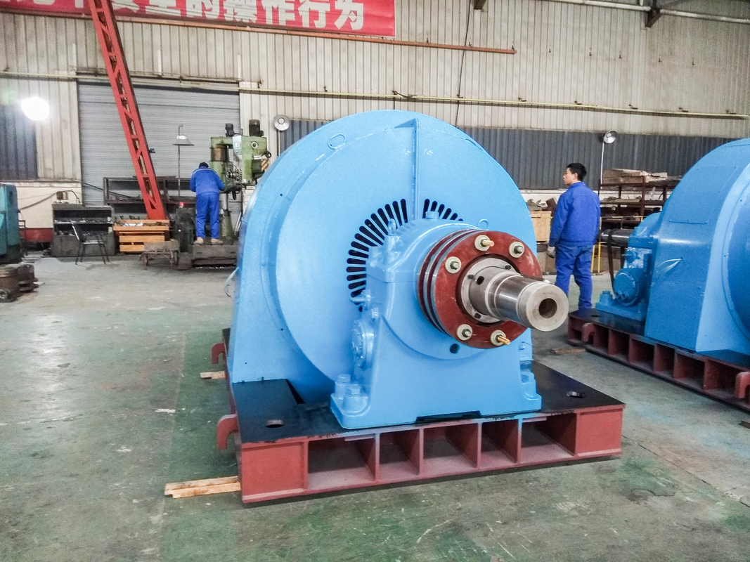 Verticale o orizzontale velocità nominale 450-1000RPM Francis generatore di turbine con corridoio in acciaio inossidabile