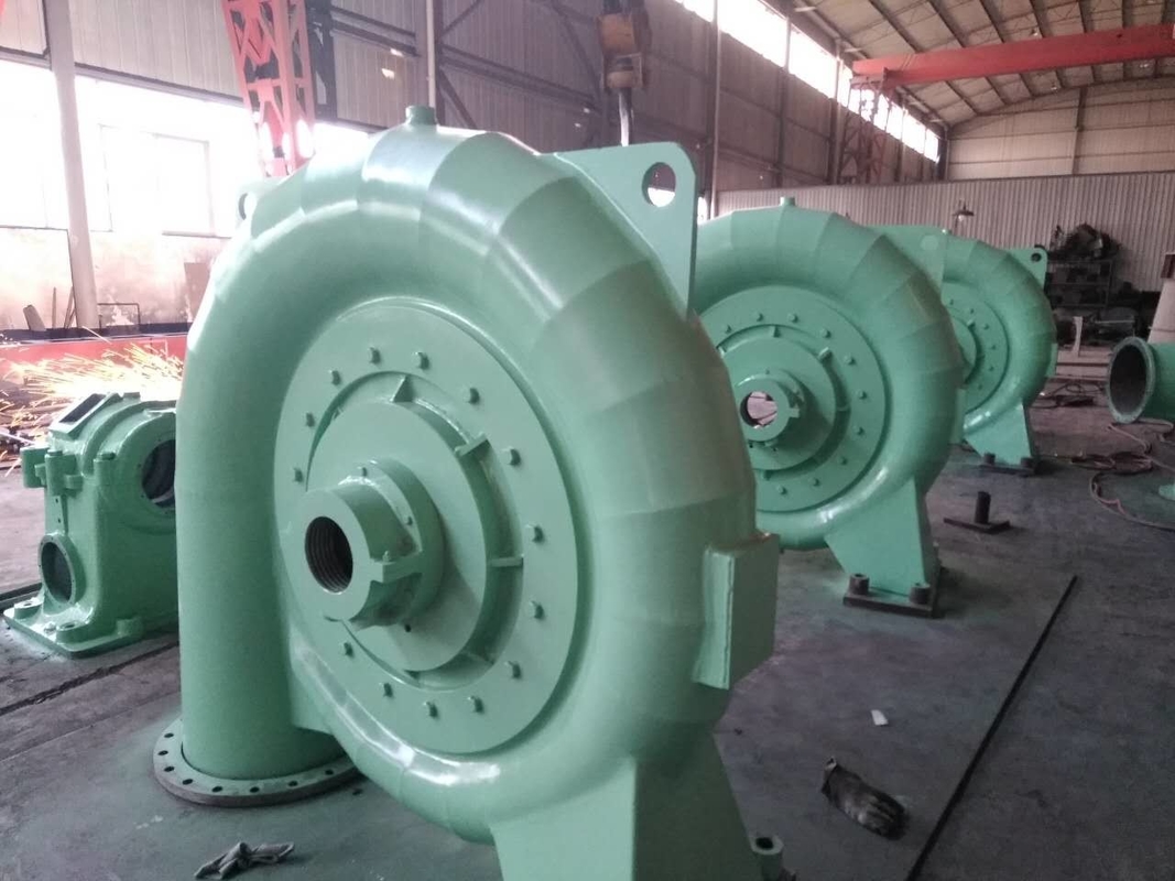 Durabilità Generatore idroturbina in acciaio 450-1000 giri al minuto per testa d'acqua 5m-500m