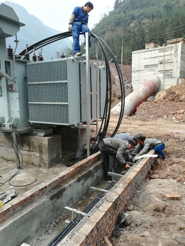 Generatore di turbina ad acqua senza spazzole verticale 200kw-20mw Potenza di uscita Installazione all'interno/all'esterno 50Hz/60Hz