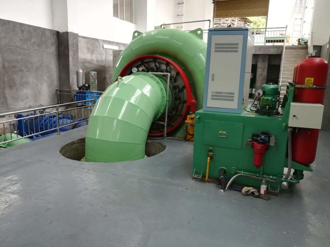 Generatore di turbina ad acqua senza spazzole verticale 200kw-20mw Potenza di uscita Installazione all'interno/all'esterno 50Hz/60Hz