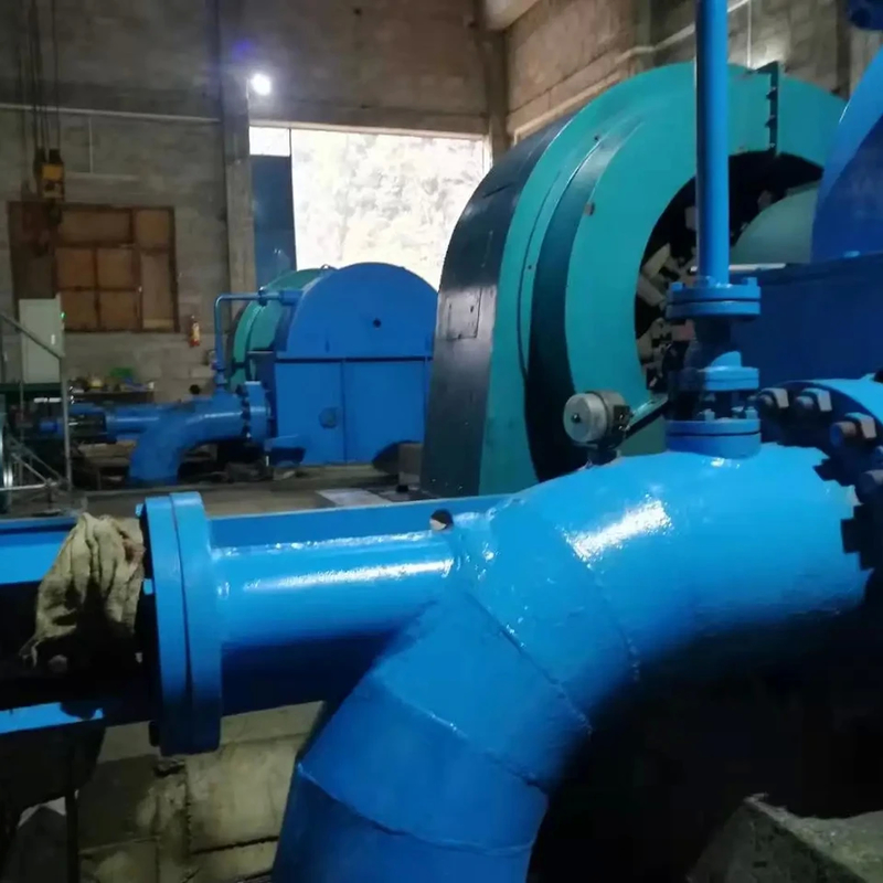Efficienza Generatore a turbina in acciaio inossidabile 500-3000 giri al minuto 50Hz/60Hz 200kW-30MW Potenza nominale