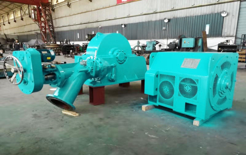 Generatore a turbina con pannello di controllo integrato 5 in 1 per l'installazione orizzontale o verticale dell'albero e isolamento di classe F F H