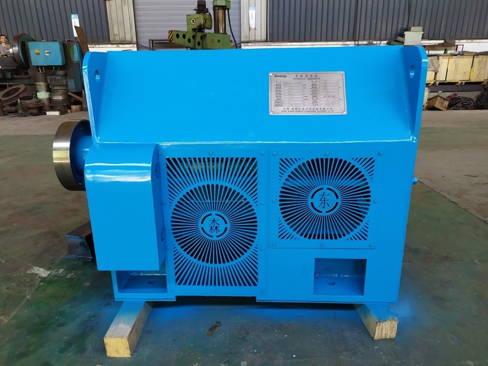 Generatori a turbina a turbina ad alta potenza con alimentatore a corrente continua a microgovernatore per centrali idroelettriche