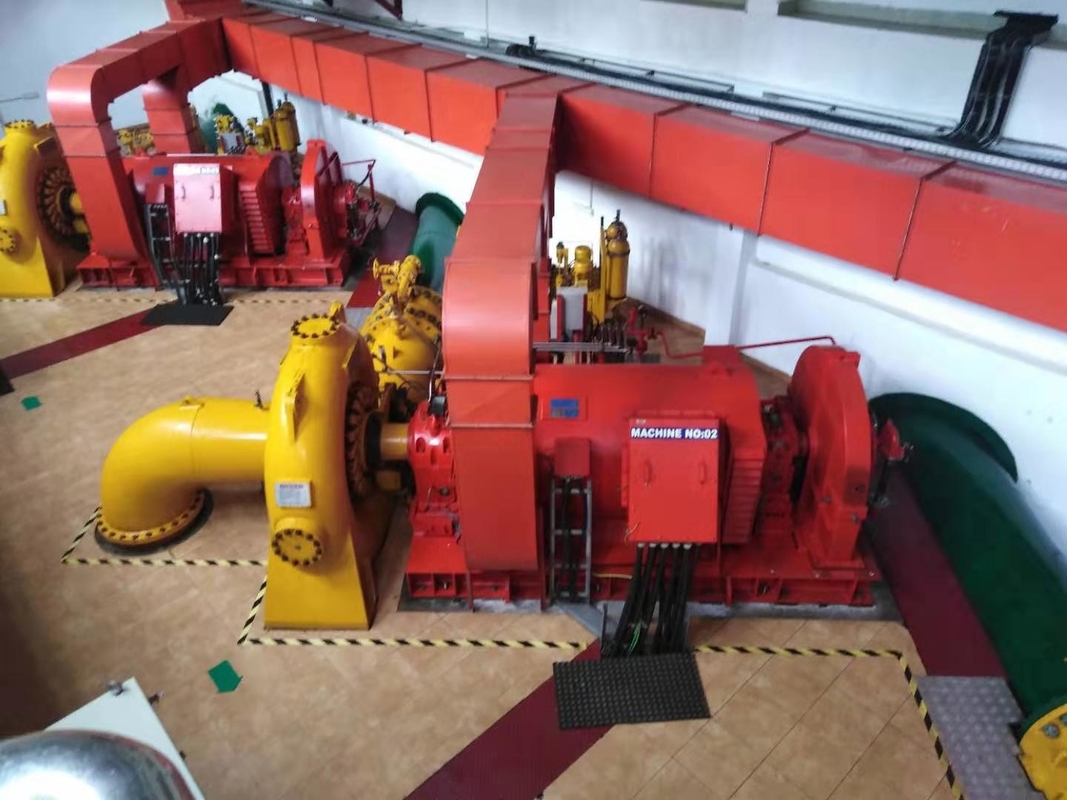 Generatore di turbina ad acqua a colori personalizzato per installazioni interne/esterne 300-3000 giri al minuto