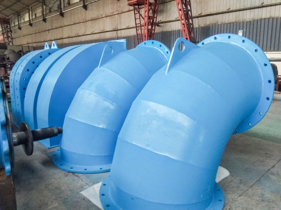 Turbina ad acqua verticale 50Hz/60Hz 220V-690V Voltaggio nominale Aria/Acqua di raffreddamento 450-1000 RPM Senza spazzole