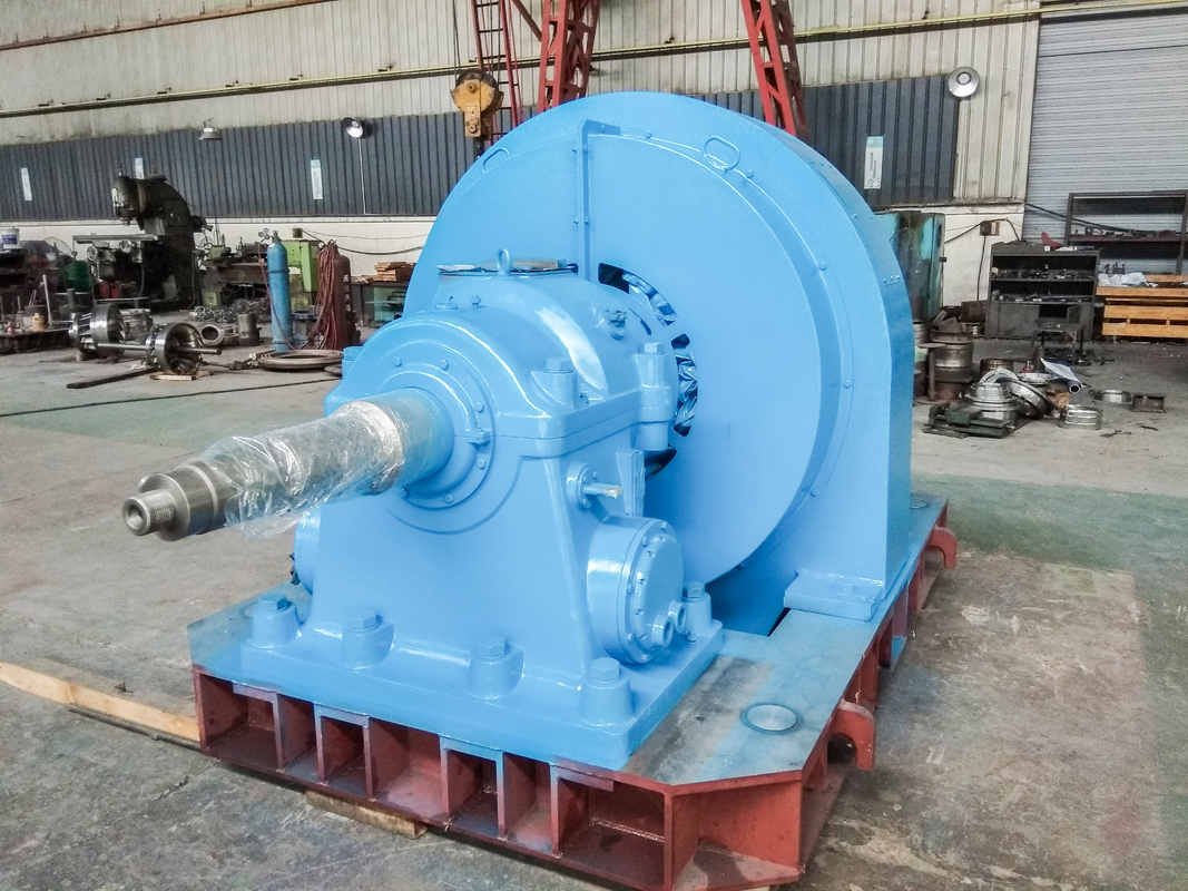 Turbina ad acqua verticale 50Hz/60Hz 220V-690V Voltaggio nominale Aria/Acqua di raffreddamento 450-1000 RPM Senza spazzole