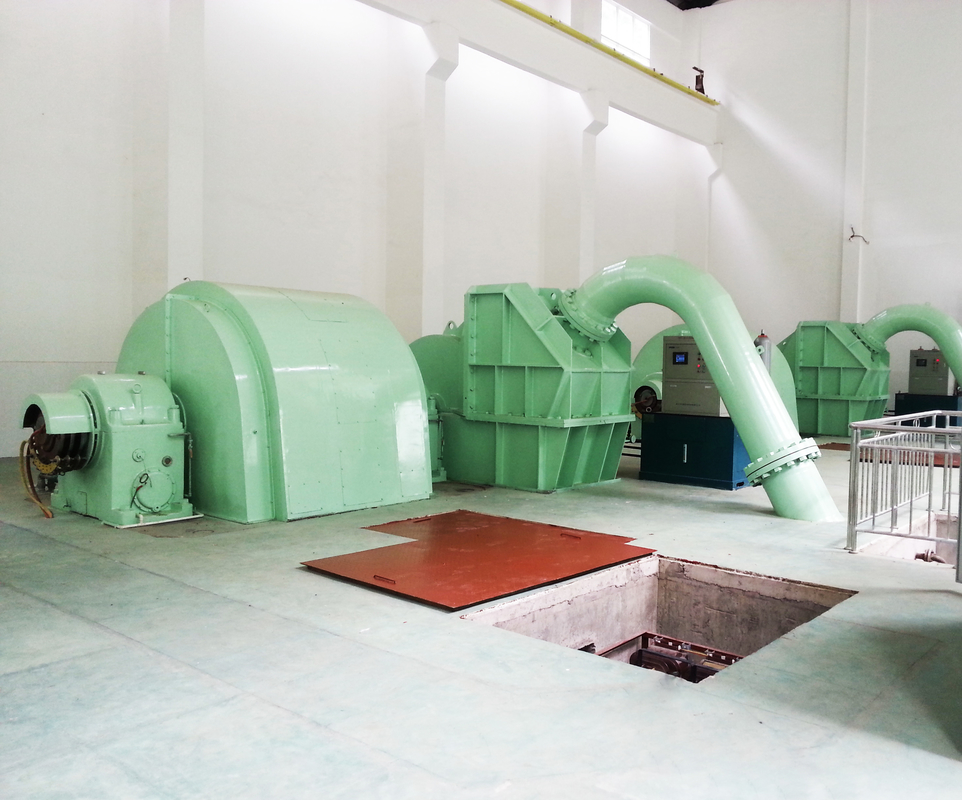 Unità generatrice idroturbina Pelton a velocità standard da 6 a 10 kV con micro governatore di raffreddamento ad aria/olio