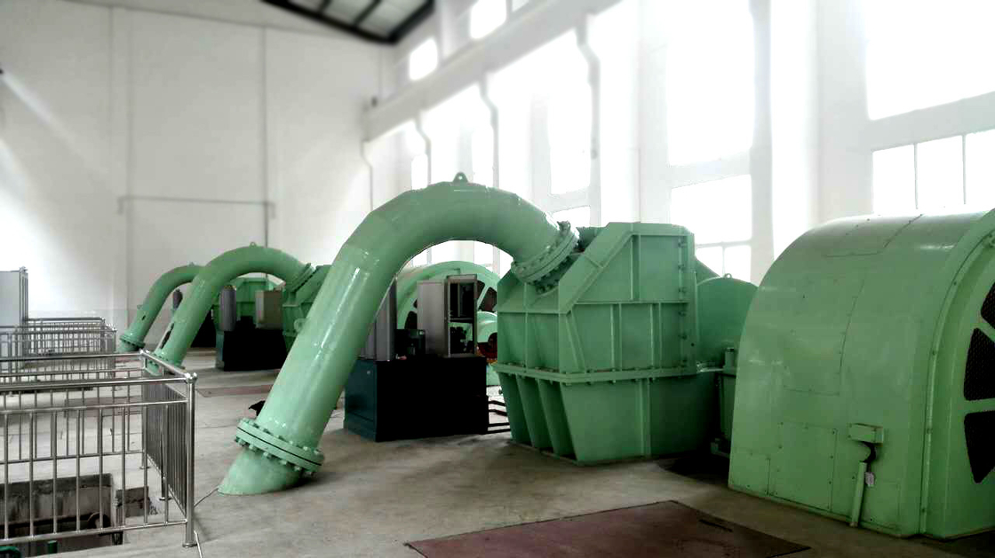 Durabilità Generatore idroturbina in acciaio 5m-500m Frequenza della testa dell'acqua 50/60HZ Per la generazione di energia