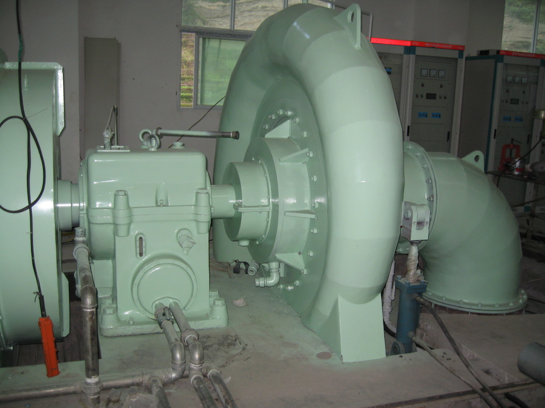 Durabilità Turbina ad acqua ad alta capacità 200kw-20mw per 5m-500m di testa d'acqua
