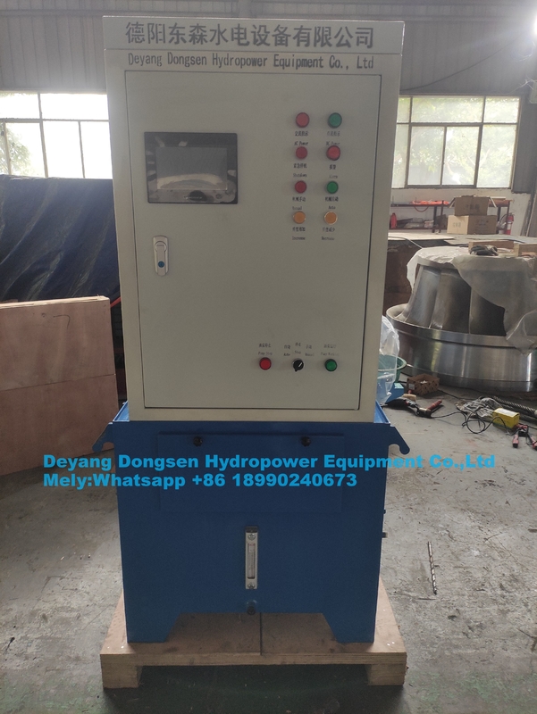 Controllo automatico del generatore di turbine ad acqua per installazioni interne/esterne
