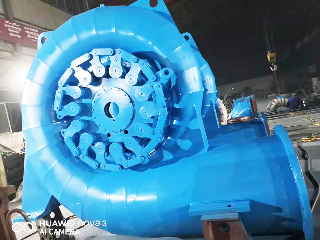 Generatore di turbine ad acqua senza spazzole personalizzato con controllo automatico per installazione verticale