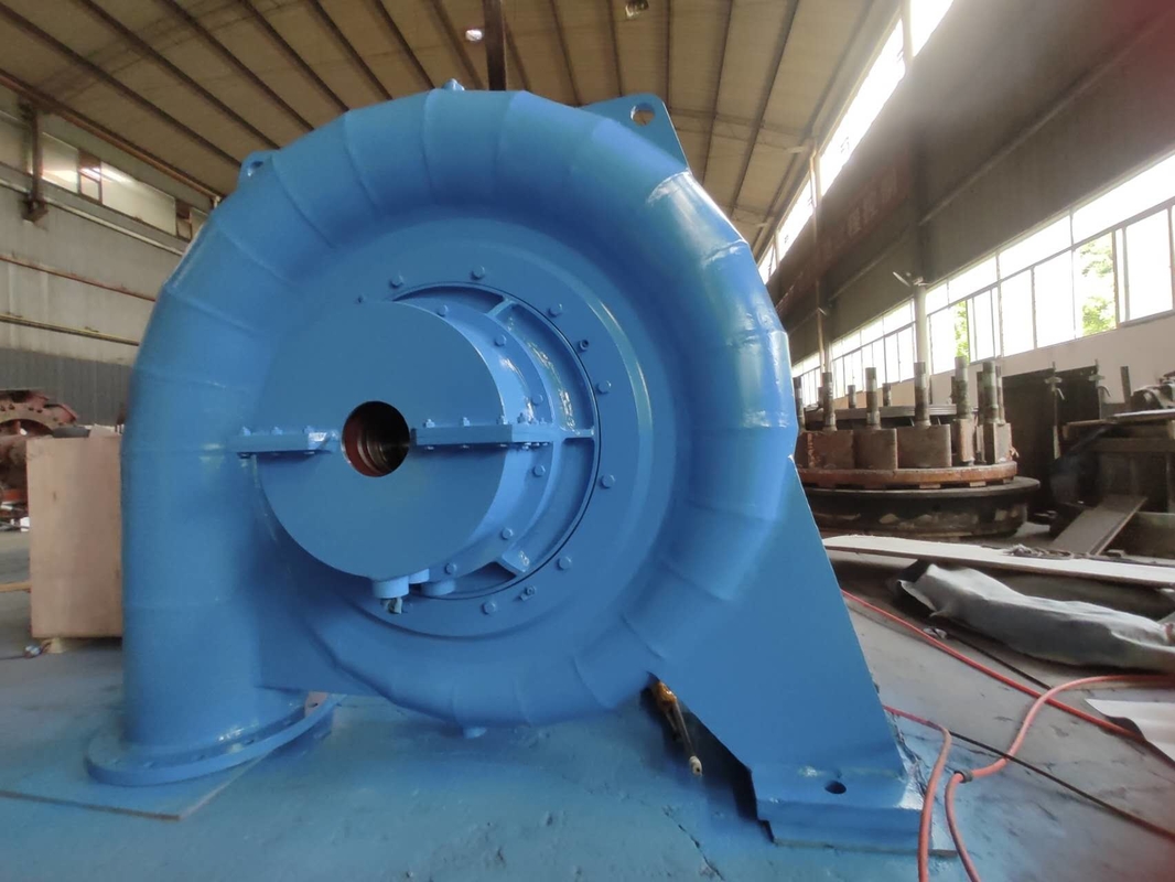 Turbina idraulica generatore installazione verticale 200kw-20mw Potenza di uscita modalità di eccitazione senza spazzole