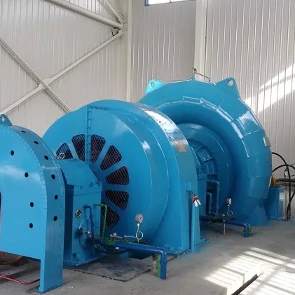 Efficienza Francis Turbina ad acqua Parametri necessari 5m-500m Testa d'acqua per la generazione di energia