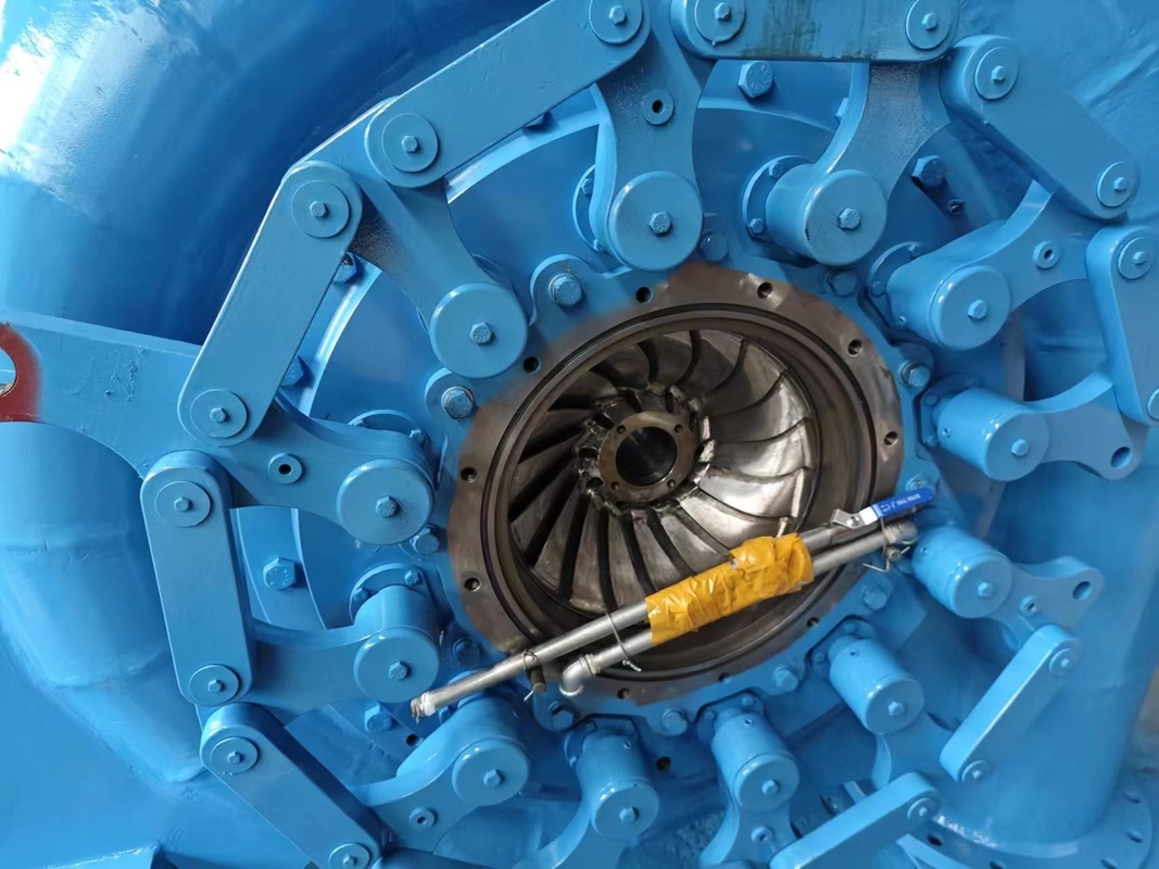Efficienza Francis Turbina ad acqua Parametri necessari 5m-500m Testa d'acqua per la generazione di energia