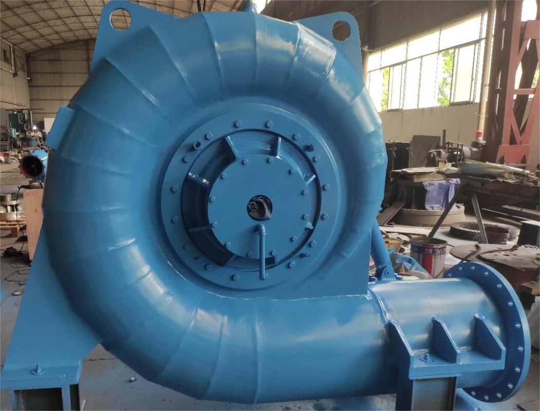 50HZ/60HZ idroturbina generatore personalizzato 450-1000rpm Testa dell'acqua 5m-500m per un'efficienza ottimale