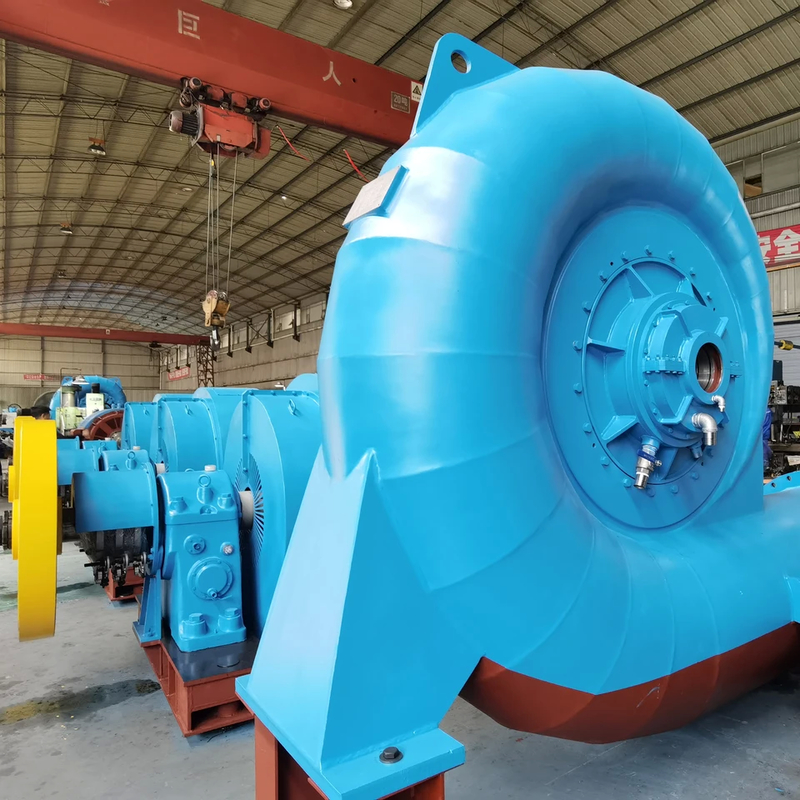 Generatore di turbina ad acqua senza spazzole 220V-690V 450-1000 giri al minuto per varie applicazioni