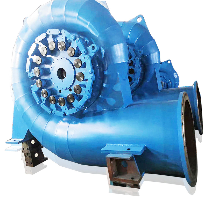 Durabilità Generatore idroturbina in acciaio con frequenza 50HZ/60HZ per varie teste d'acqua