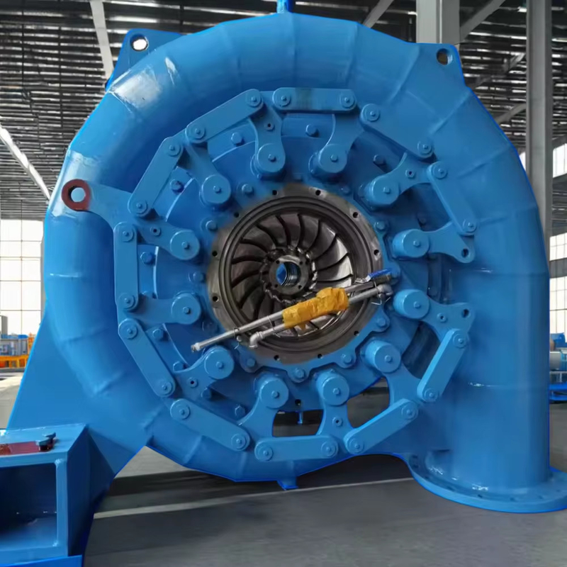 200kW - 20MW Acciaio e acciaio inossidabile costruzione Francis Turbina ad acqua ad alta testa con durata