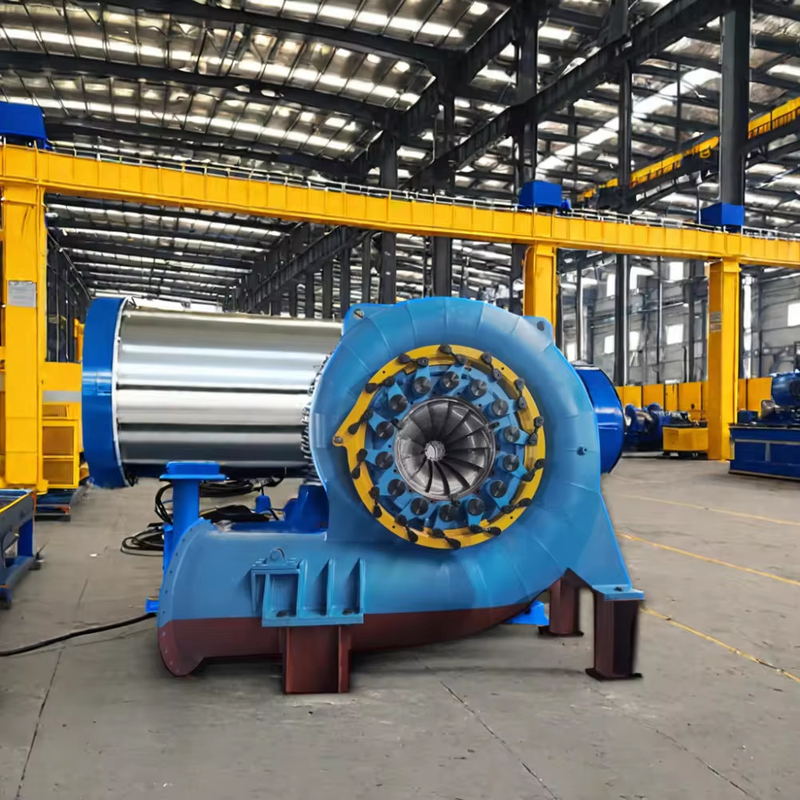 Generatore a turbina idrica verticale / orizzontale 450-1000 giri al minuto con modalità di eccitazione senza spazzole