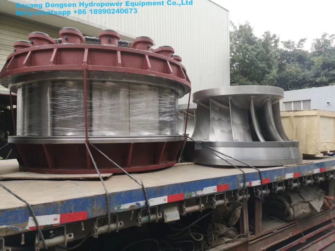 Turbina idroelettrica Francis e generatore di turbine Kaplan, economica ed eco-compatibile, con testa d'acqua da 5 a 500 m