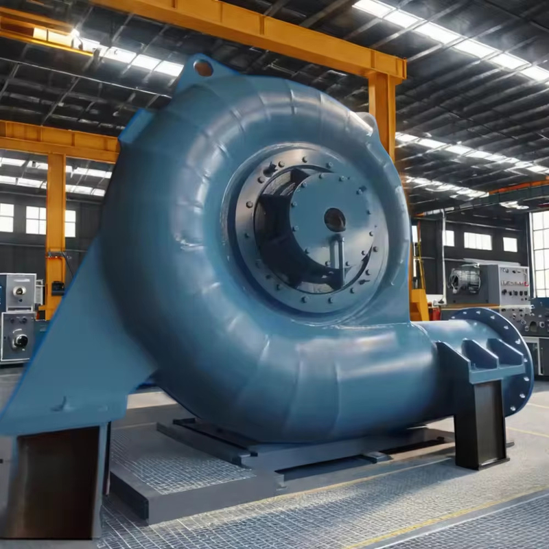 Turbina ad acqua a testa alta con a RPM 450-1000rpm e a testa d'acqua 5m-500m