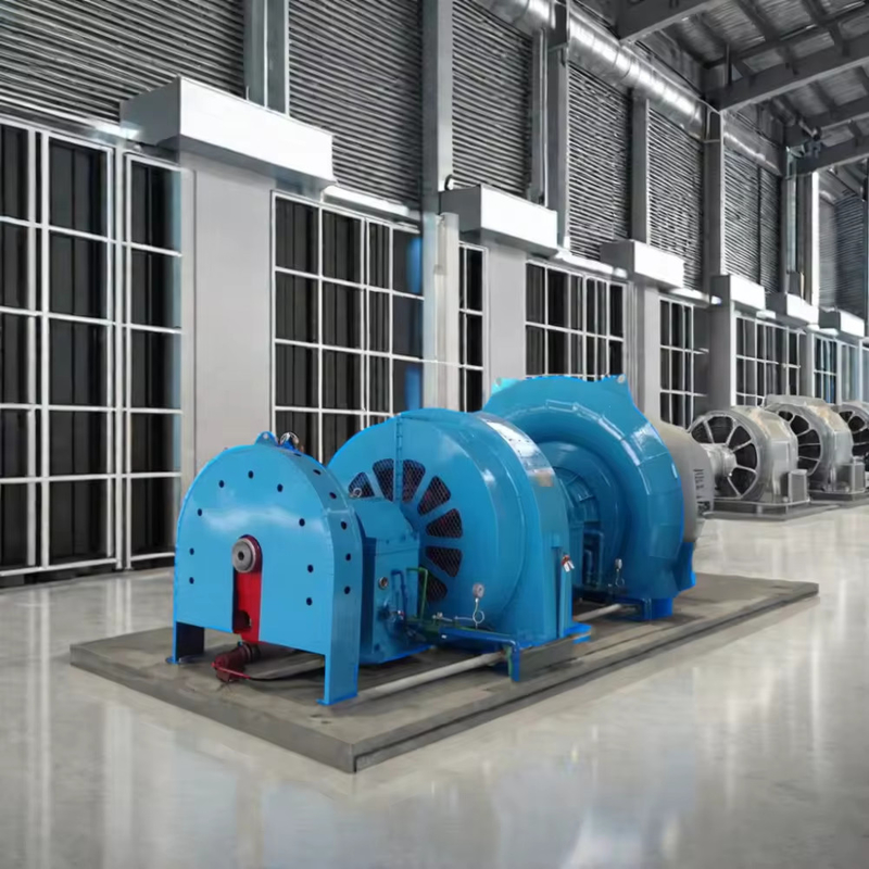 200kW - 20MW Acciaio e acciaio inossidabile costruzione Francis Turbina ad acqua ad alta testa con durata
